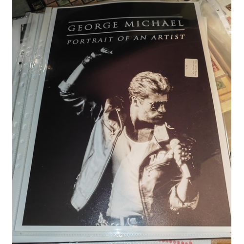 563 - Poster 42X30Cm George Michael - Portrait Of An Artist