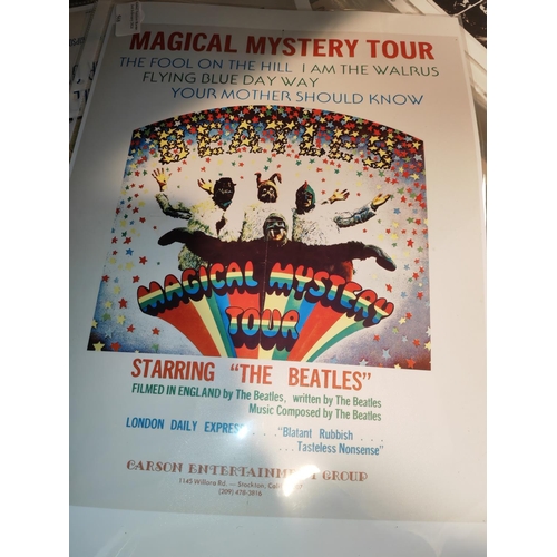 568 - Poster 42X30Cm Beatles Magical Mystery Tour