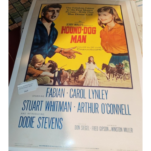 569 - Carnival Rock And Hound - Doy Man - Film Posters 42X30