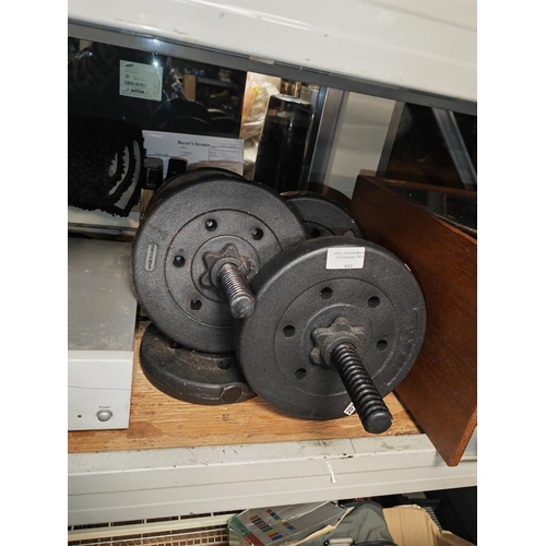 691 - Pair Of Dumbbells