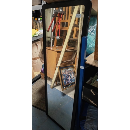73 - Large Metal Framed Mirror