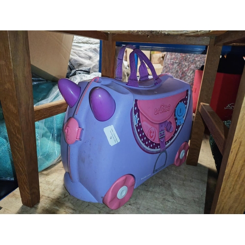 76 - A Ride On Trunki Childrens Suitcase