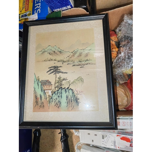 191 - Set Of 4 Small Framed Chinese Watercolours