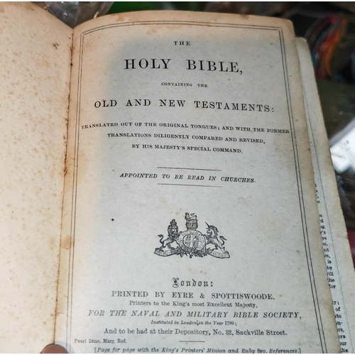 296 - Bible From Hms Calliope 1903