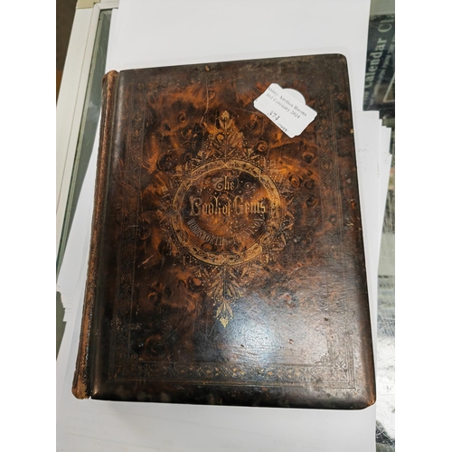 374 - 1877 Book Of Gems With Signatures