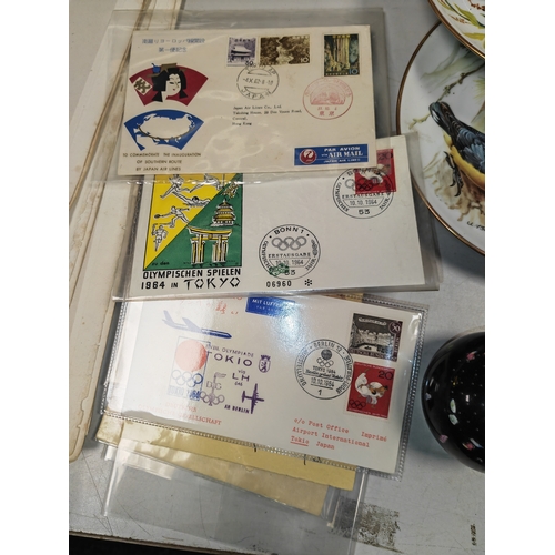 452 - Japanese First Day Covers, Stamps, Books Including 1962 Military Academy History And Ephemera