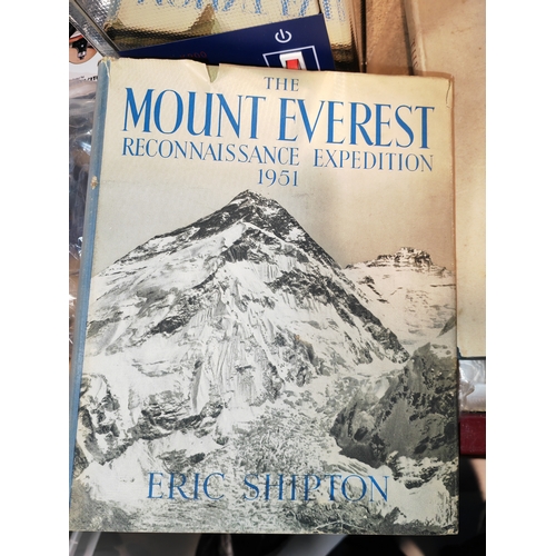 603 - The Mount Everest Reconnaissance Expedition 1951 1st Edition By Eric Shipton & The Picture Of Everes... 