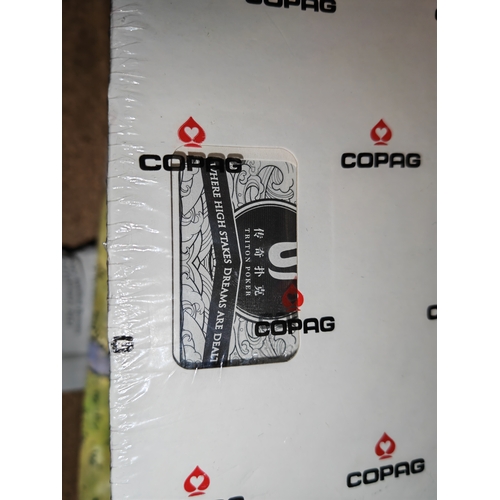 120 - Pack Of 12 Packs Of Copag Triton Poker Series Playing Cards Sealed In Box