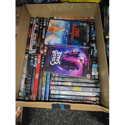 173 - Large Box Of Dvd'S Films