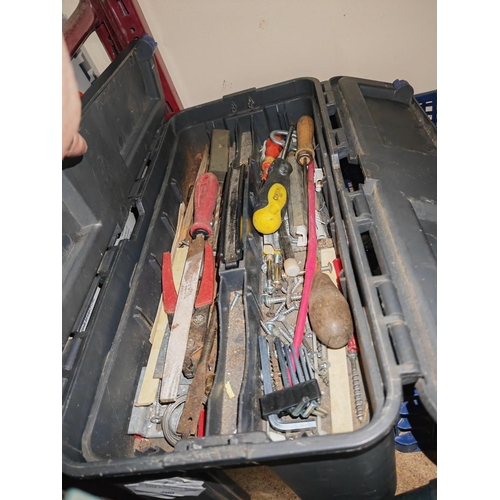 200 - Plastic Box Of Tools