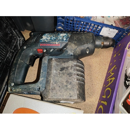 203 - Bosch 24V Hammer Drill Working