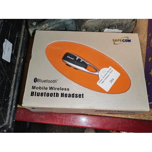 204 - Bluetooth Mobile Wireless Headset Unused