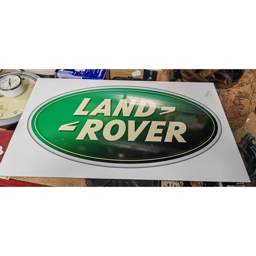 222 - Land Rover Dealer Sign 60Cm X 34Cm