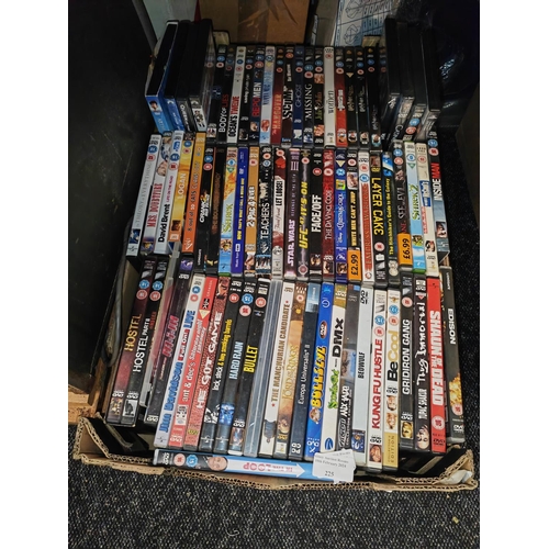 225 - Box Of Dvd'S