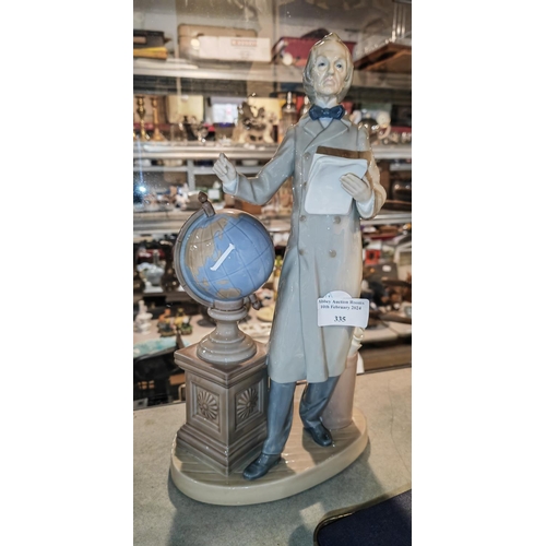 335 - Large Lladro Professor Figurine