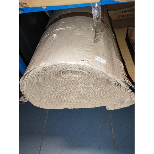 85 - Roll Of Corrugated Packing Cardboard