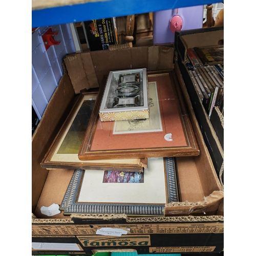 97 - Box Of Picture Frames