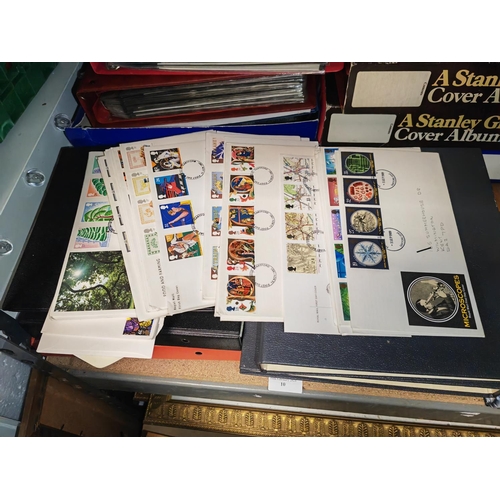 10 - Large Selection Of Albums Of First Day Covers And World Stamps