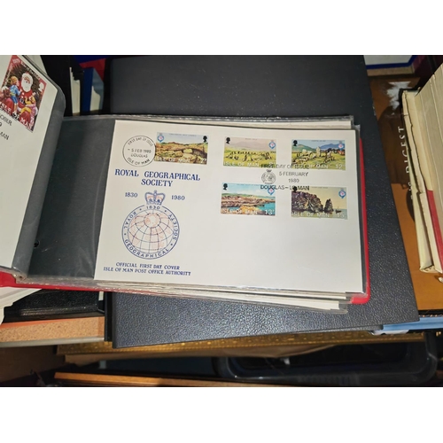 10 - Large Selection Of Albums Of First Day Covers And World Stamps