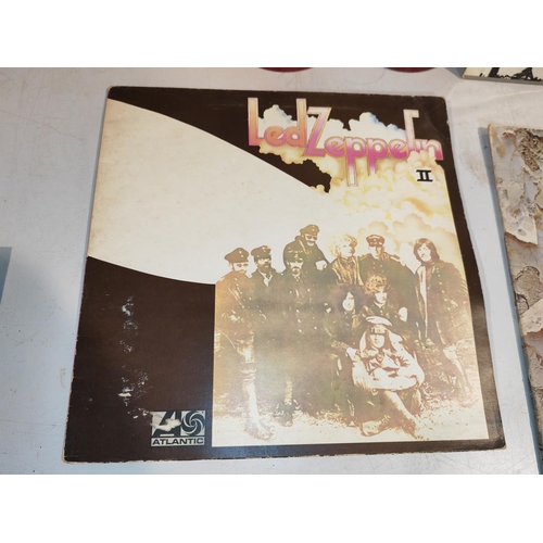 236 - Led Zeppelin - First Uk Pressings With Errors 1,2,3,4