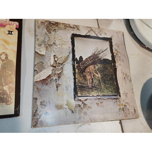 236 - Led Zeppelin - First Uk Pressings With Errors 1,2,3,4