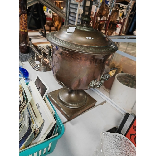 438 - Large Copper Urn