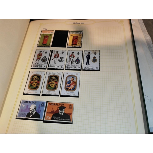 553 - Album Of Gibraltar Stamps