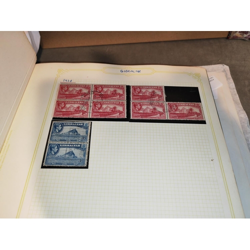 553 - Album Of Gibraltar Stamps