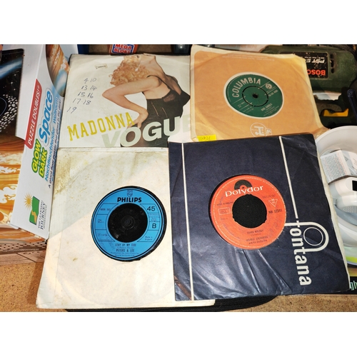 671 - Crate Of 45 Single Records