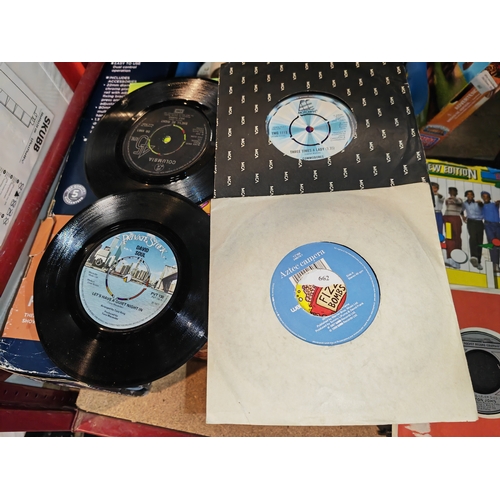 671 - Crate Of 45 Single Records