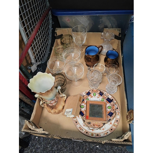 174 - Box Of Good Glass And China