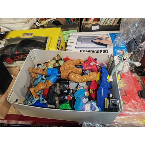 249 - Small Crate Of Action Figurines