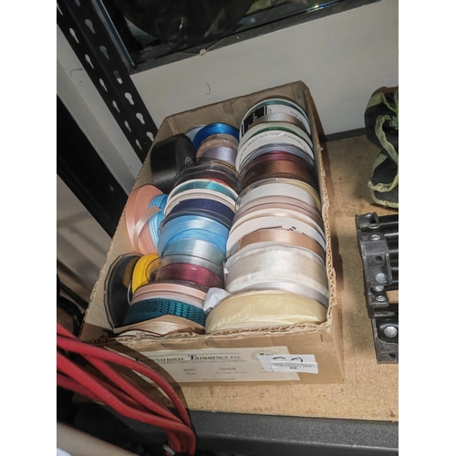 69 - Box Of Assorted Ribbons