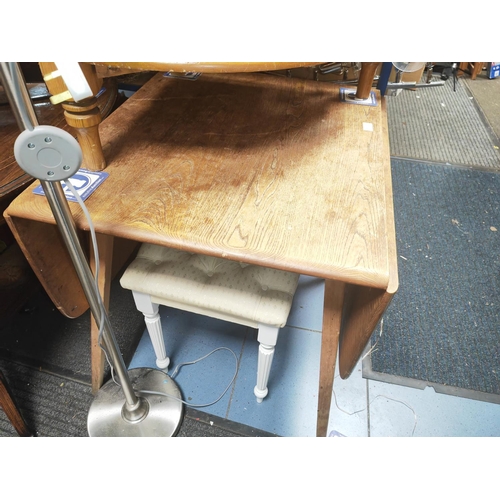 745 - Ercol Blonde Drop Leaf Table Top Needs Finishing