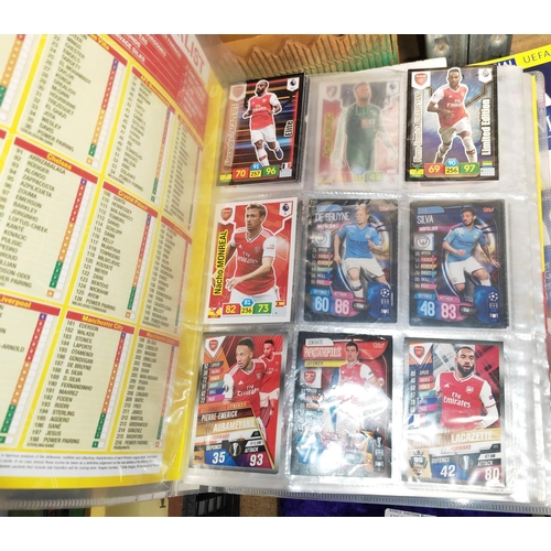 137 - Selection Of Chelsea Folders With Magazines Plus A Folder Of Match Attax Football Trading Cards