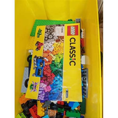 163 - Large Lego Box With Lego