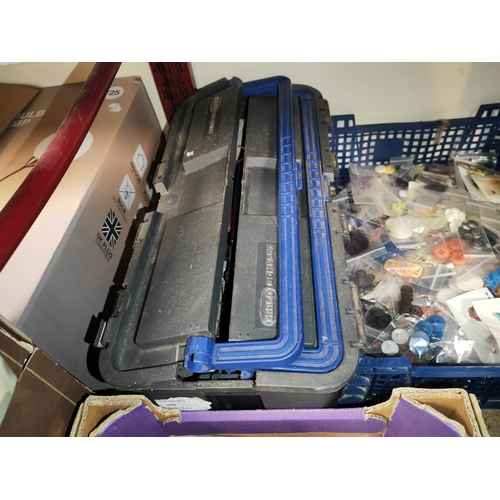 200 - Plastic Box Of Tools