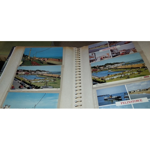 12 - Photo Album Postcards All Felixstowe