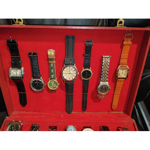 264 - Case Of Watches For Spares Or Repair