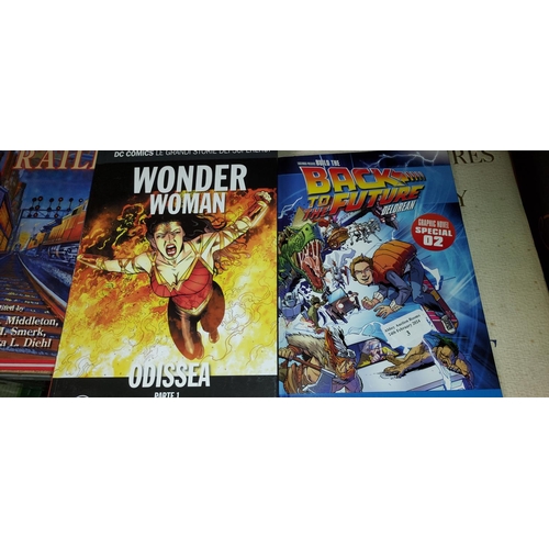 3 - Wonder Woman And Back To The Future Books