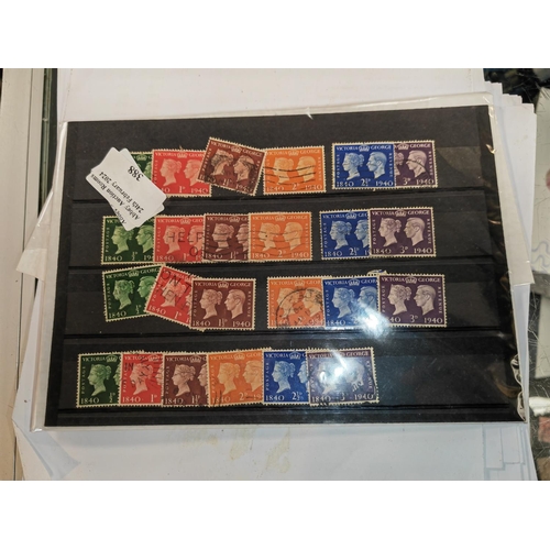 388 - 4 Sets Of 1940 Century Gb Stamps