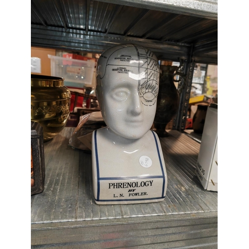 419 - Phrenology China Head