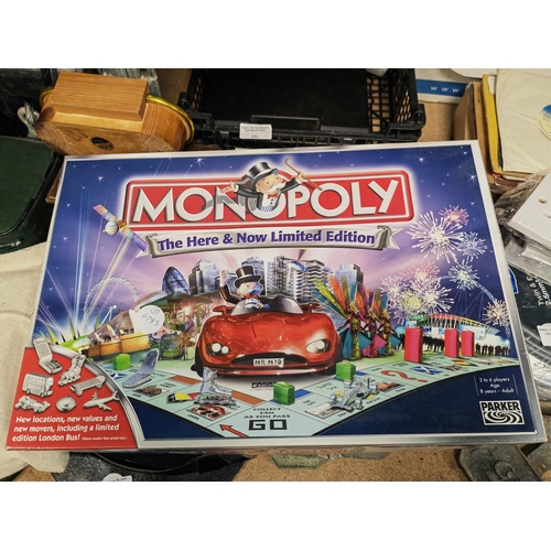 128 - Monopoly Here And Now Ltd Edition Game