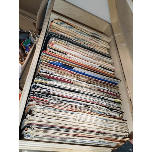 158 - Box Of 50'S/60'S/70'S Single Records