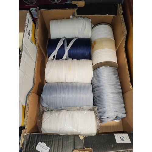 167 - 7 Rolls Of 3500Mtrs Herringbone Tape 1/2