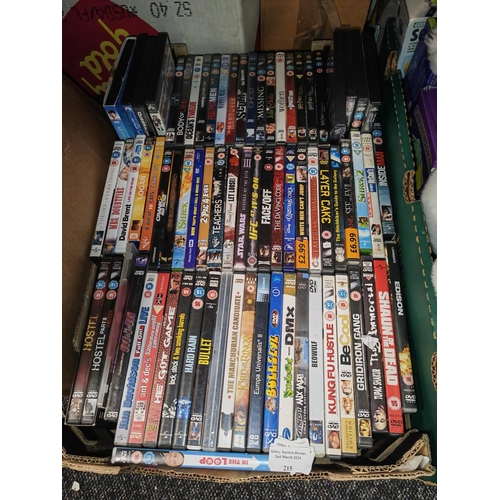 215 - Box Of Dvd'S