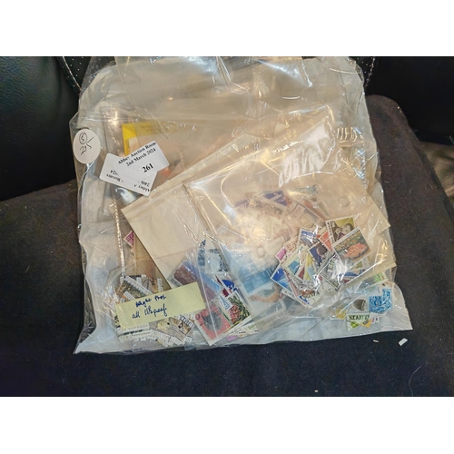 261 - Bag Of World Stamps