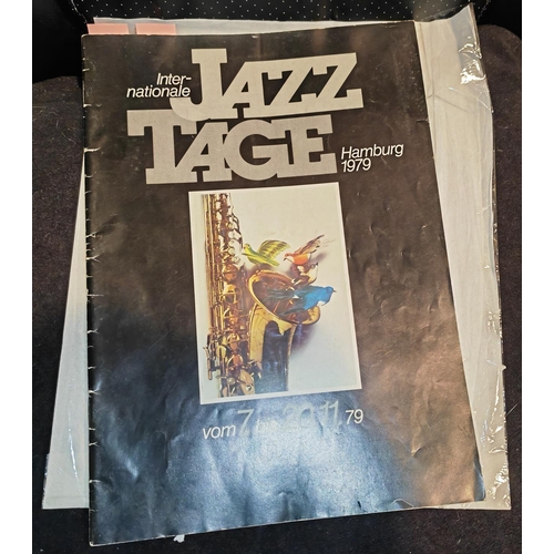 263 - Internation Jazz Years Magazine Hamburg 1979 Signed By Alexis Korner & Jack Bruce From Rocket 88, Bo... 