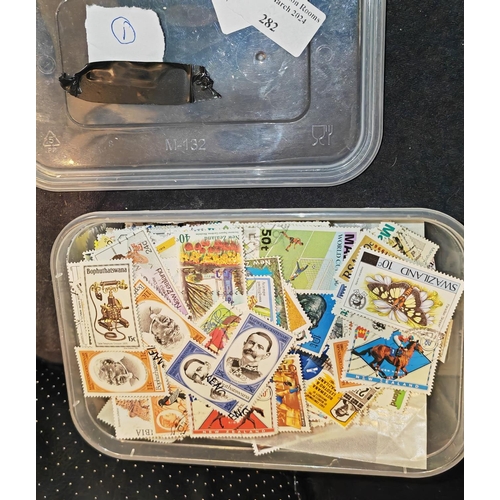 282 - Tub Of African And Malawi Stamps Etc