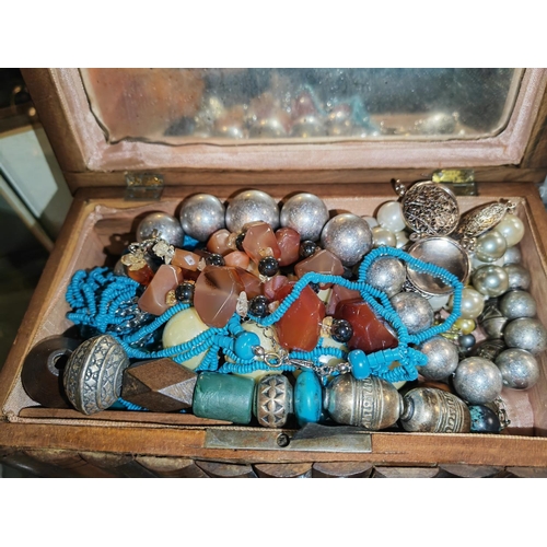 290 - Box Of Costume Jewellery